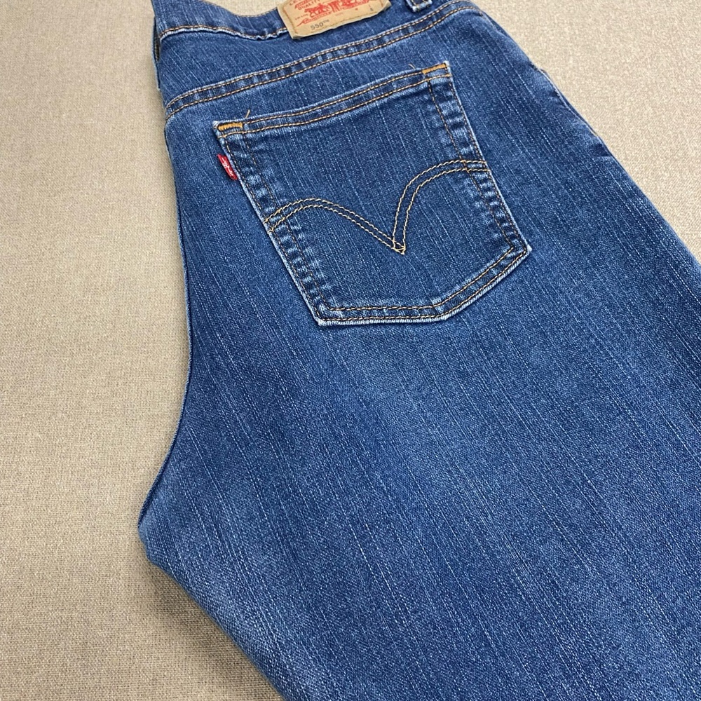 Levi’s classic relaxed stretch 550 size 16 short - Picture 10 of 11